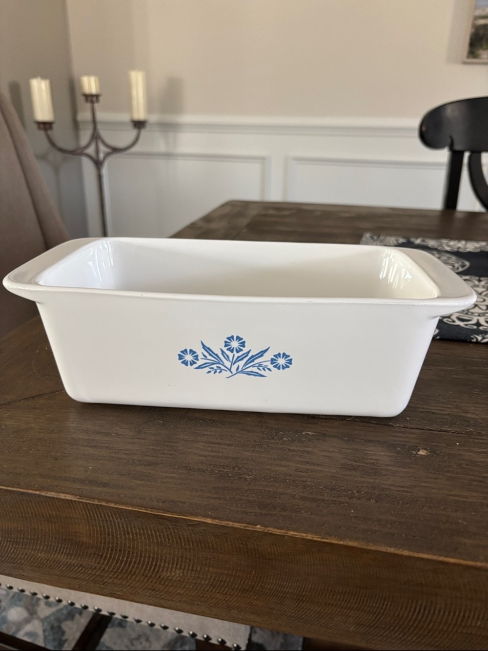 Vintage Corning Ware Meatloaf P315-B 9x5x3  2 Quart Range or Microwave USA